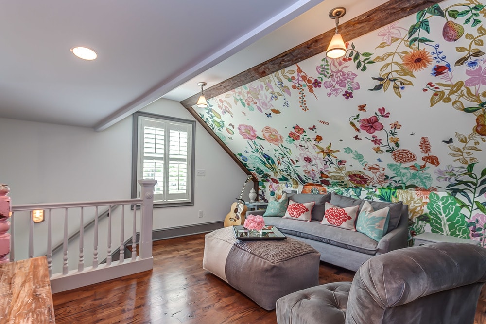 The upstairs at Pickers Cottage