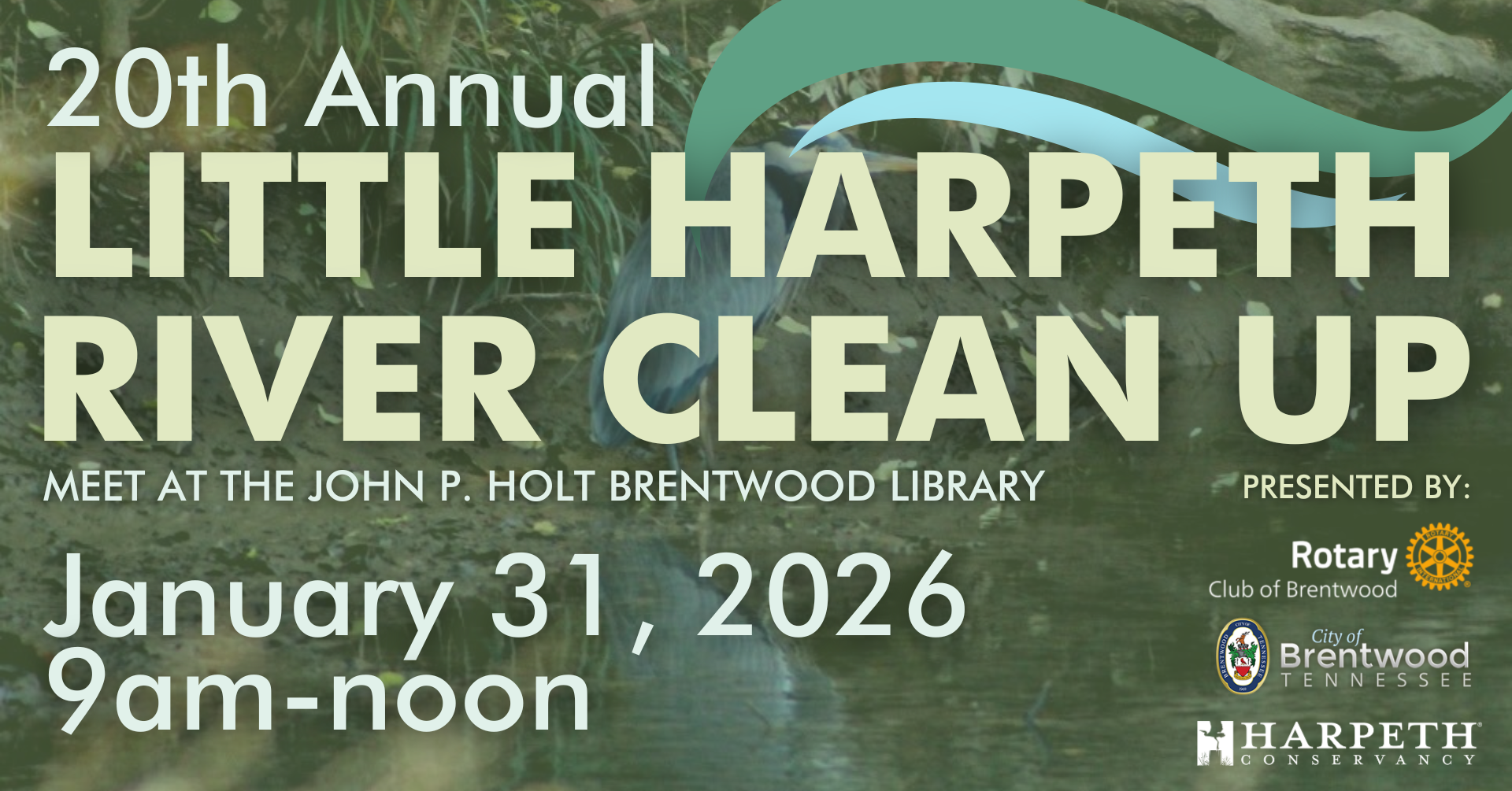 20th Annual Little Harpeth River Clean Up