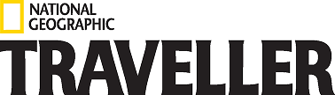 National Geographic Traveler logo featuring the iconic yellow rectangle and black text in Williamson County, Tennessee.