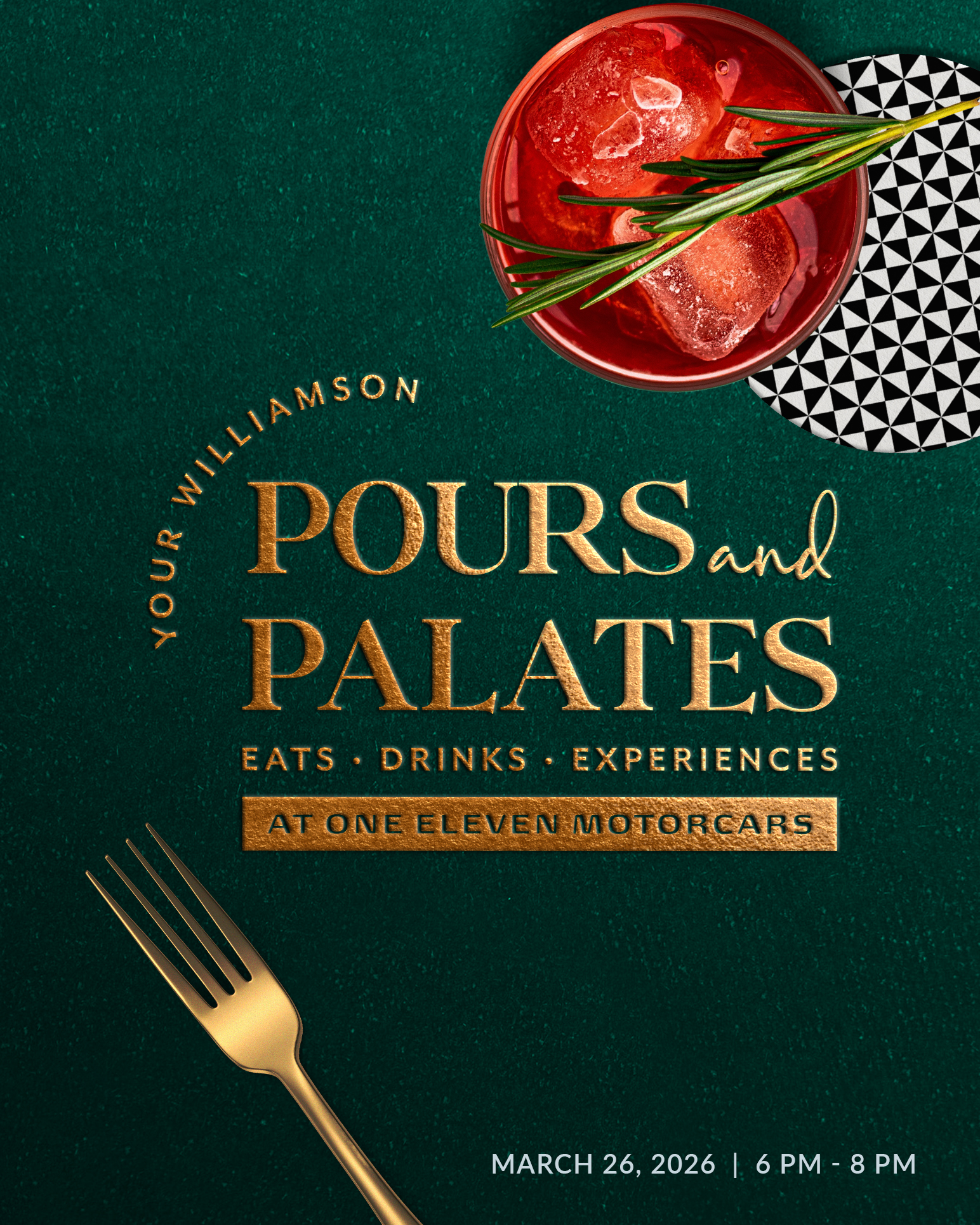 POURS & PALATES: A CURATED CULINARY EXPERIENCE