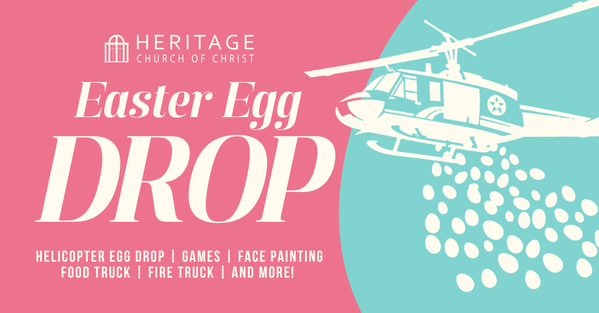 Easter Egg Helicopter Drop