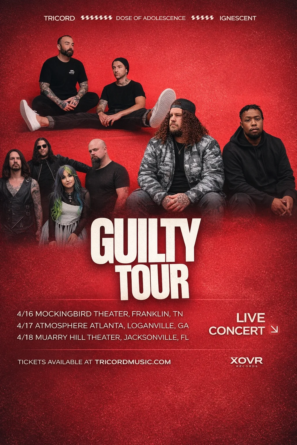 Guilty Tour – Dose Of Adolescense