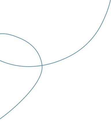 Two intersecting circles forming a complex curve in Williamson County, Tennessee.