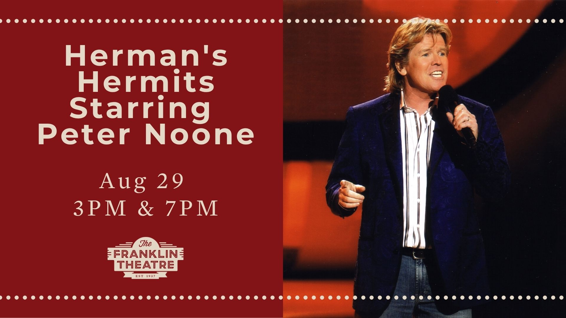 Herman’s Hermits Starring Peter Noone