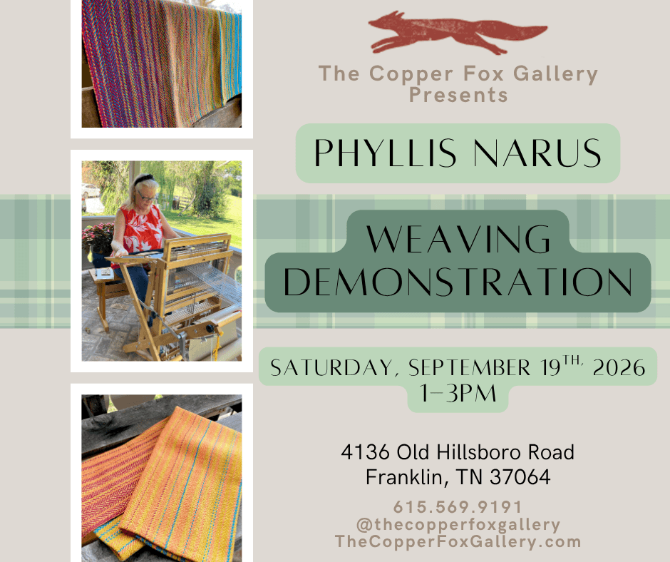 Phyllis Narus Weaving Demonstration Phyllis Narus Weaving Demonstration