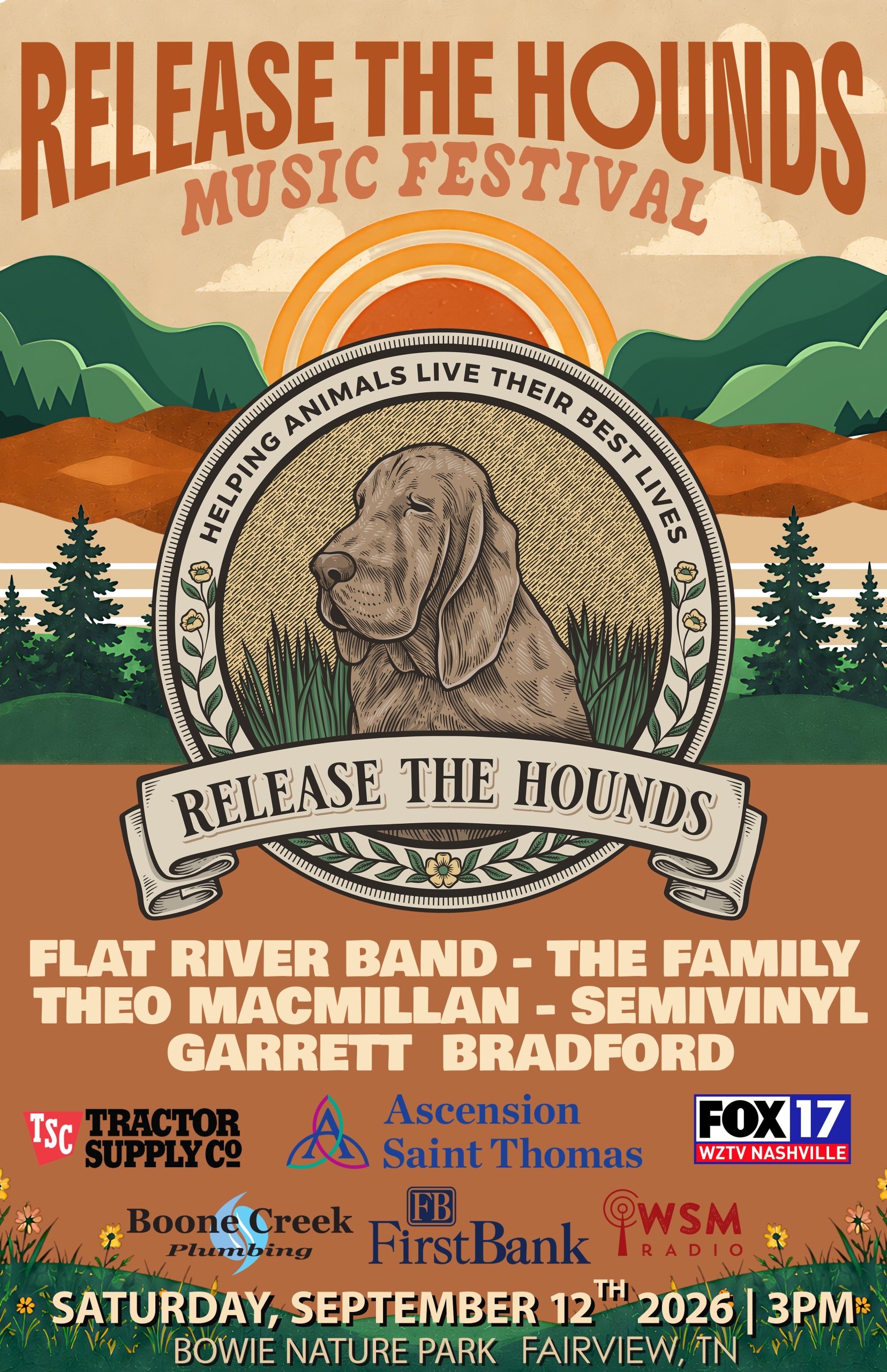 2026 Release The Hounds Music Festival 2026 Release The Hounds Music Festival