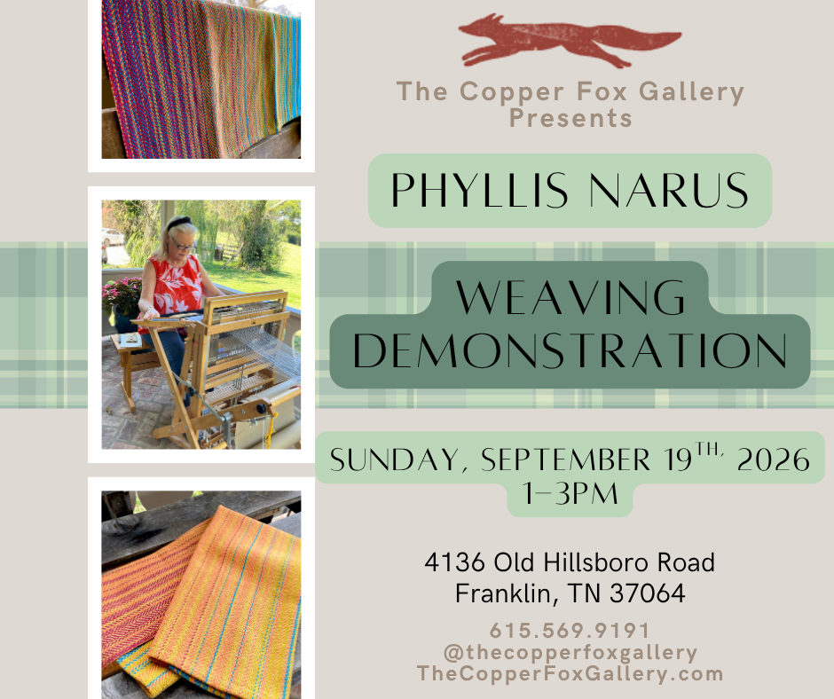 Phyllis Narus Weaving Demonstration