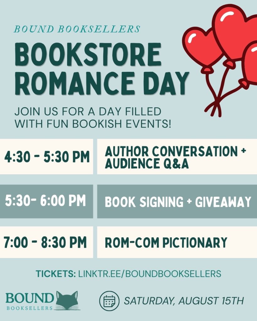 Bookstore Romance Day Bookstore Romance Day