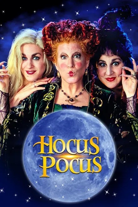 The three Sanderson sisters from the movie Hocus Pocus posing together in Williamson County, Tennessee.
