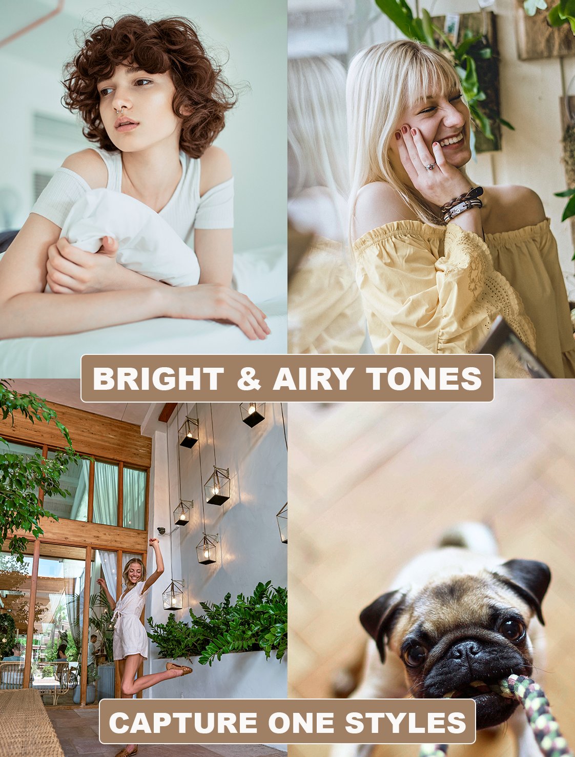 Cinematic Professional Bright & Airy Styles for Capture One
