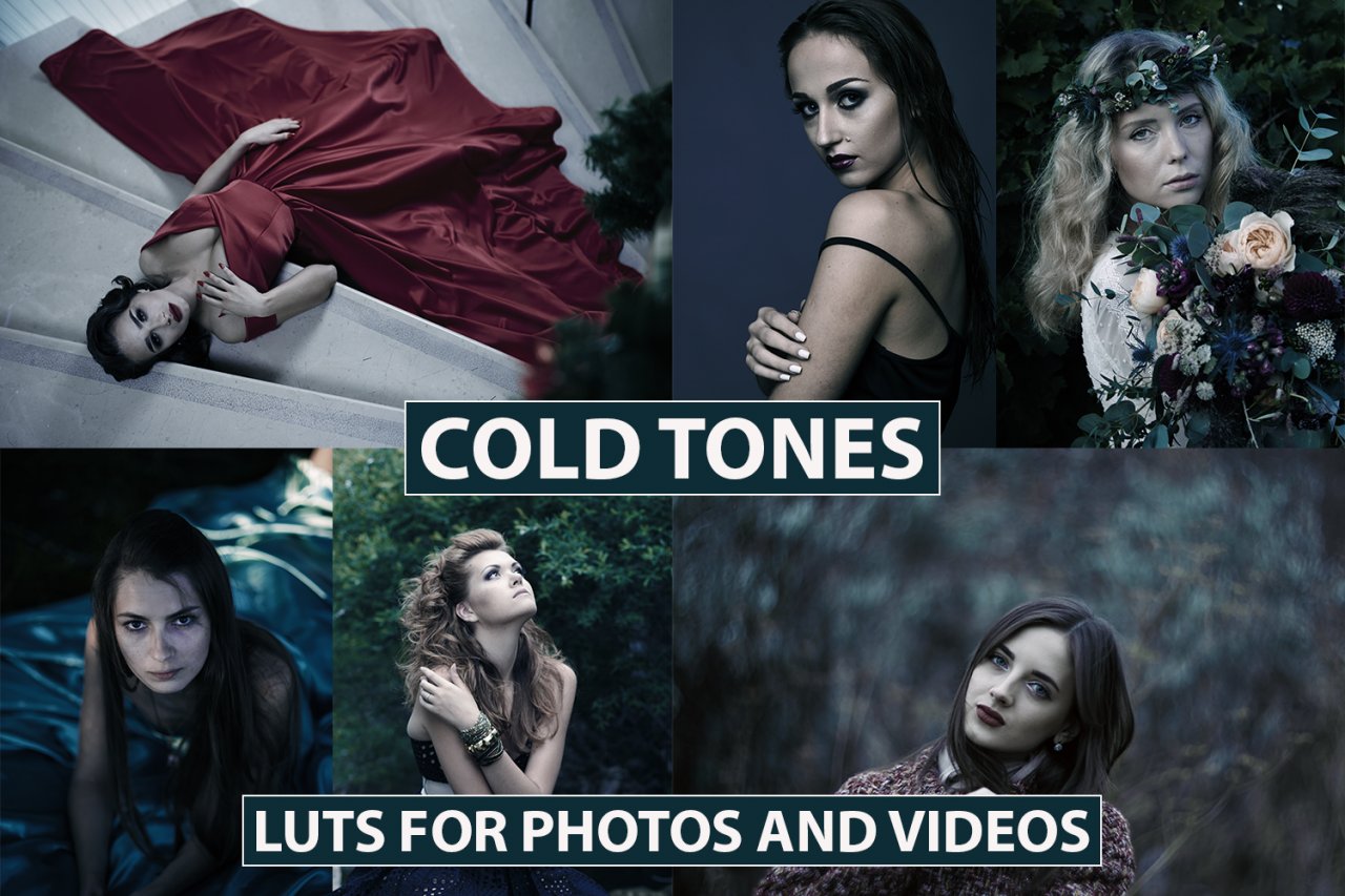 Cinematic Cold Film Look LUTs Pack for Photos and Videos