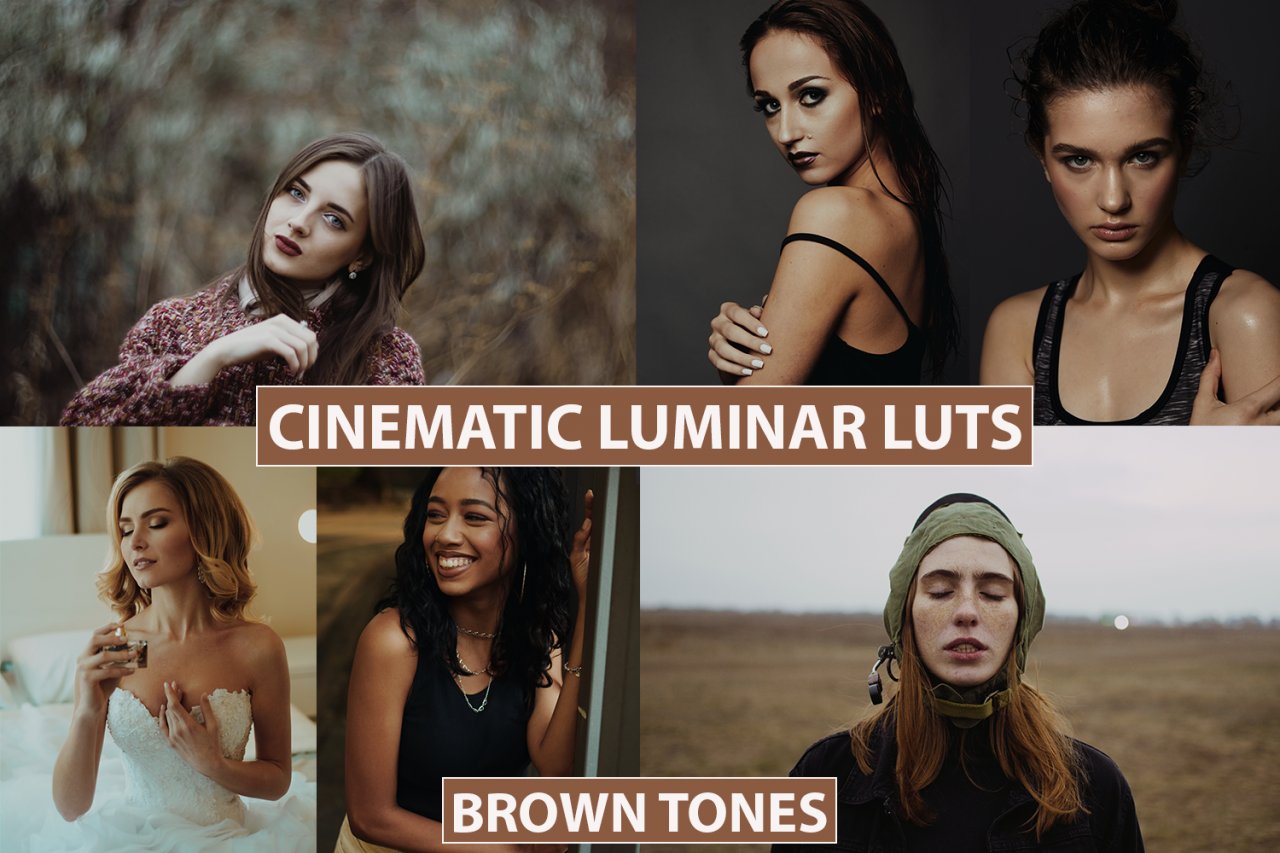 Cinematic Dark Brown Tones Luminar LUTs