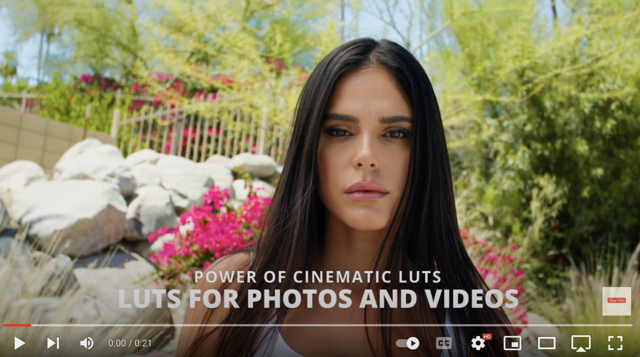 Film Look LUTs for Photos and Videos