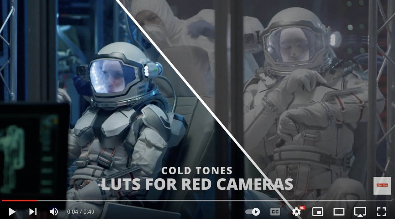 Cold Tones for Red Cameras - Red Komodo, V-Raptor, Raven, Monstro and More