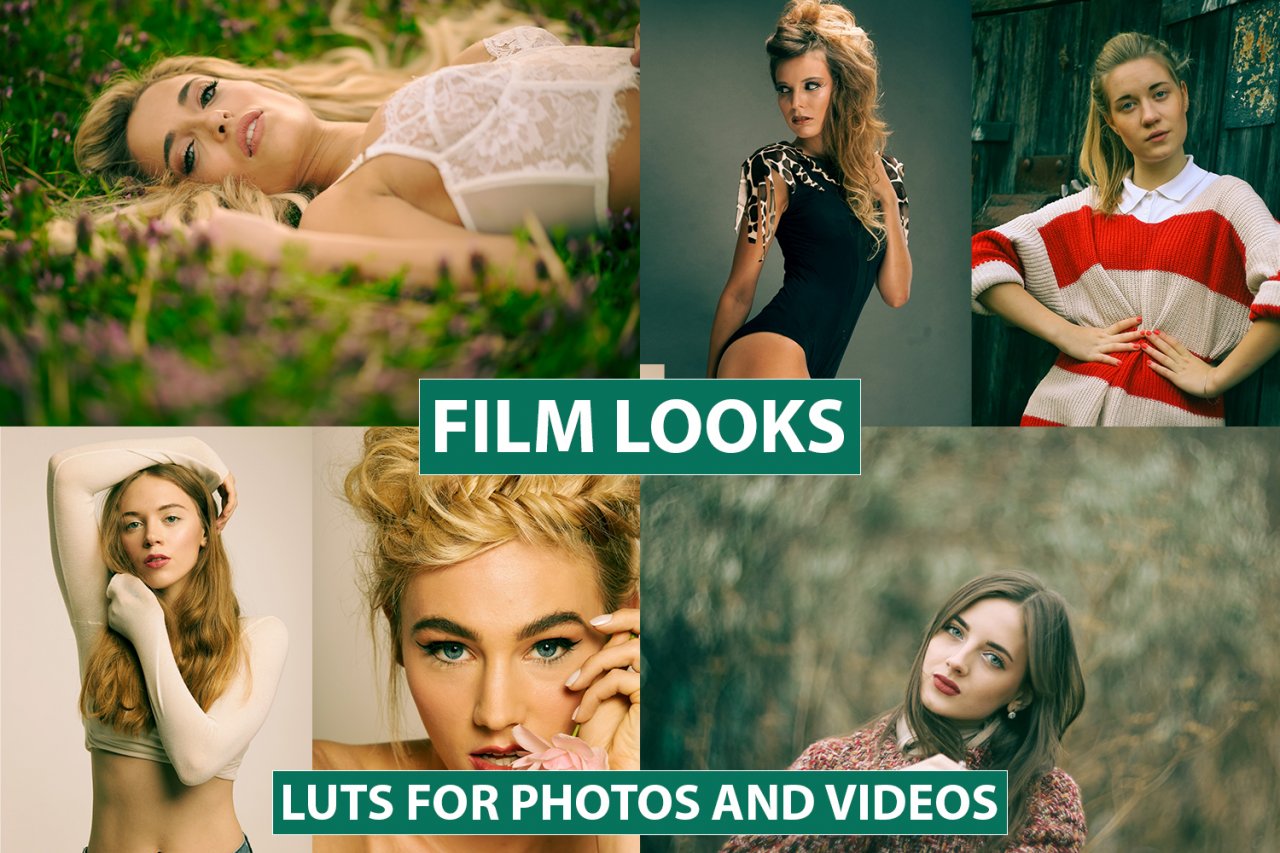 CINEMATIC Film Looks LUTS for Photos and Videos v06
