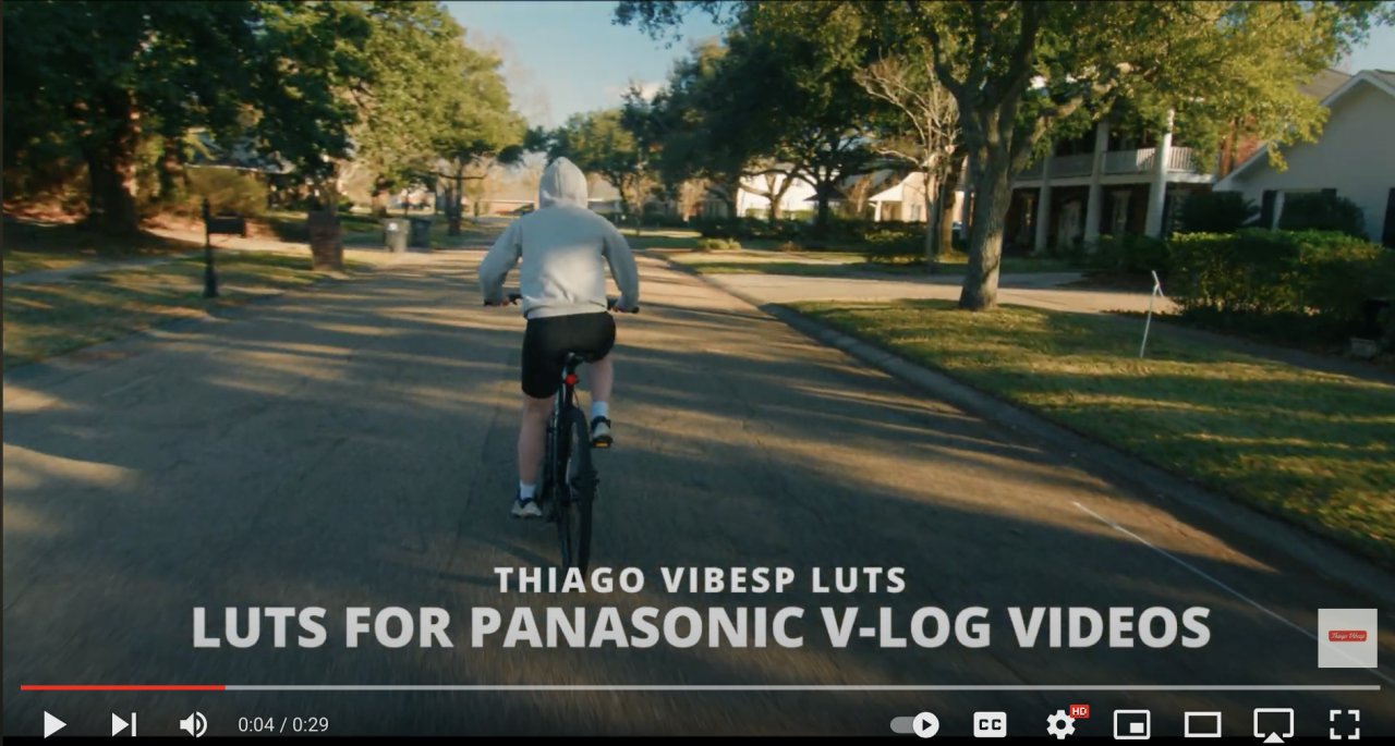 Cine Film Tones Professional LUTs for Panasonic v-log