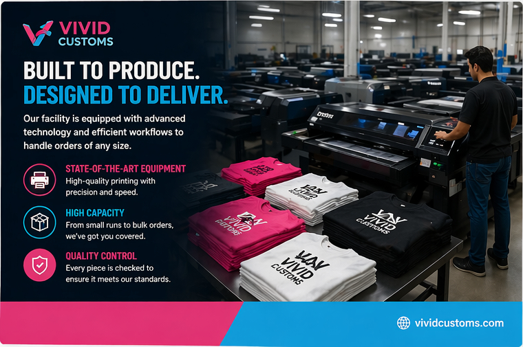 Advanced Production Facility Expands Custom Apparel Capabilities