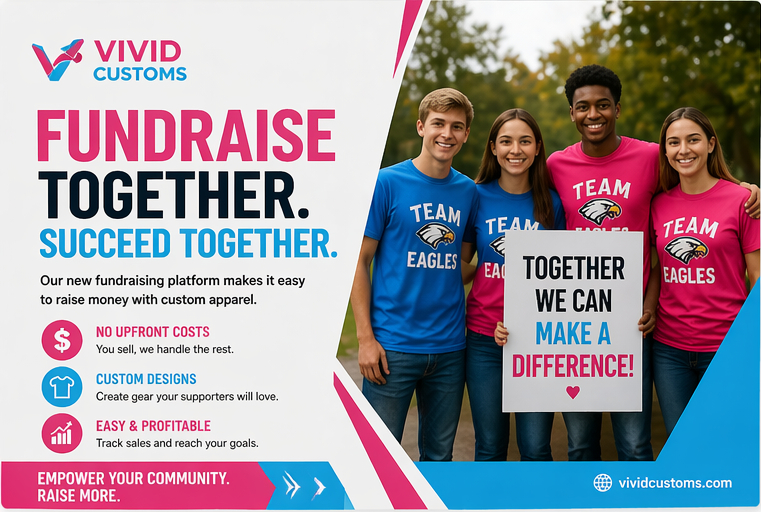 New Fundraiser Platform Lets Communities Raise Funds Through Custom Apparel