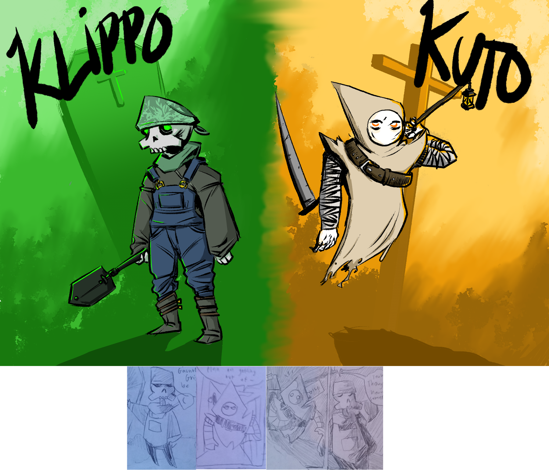THE GRAVEDIGGERS Characters