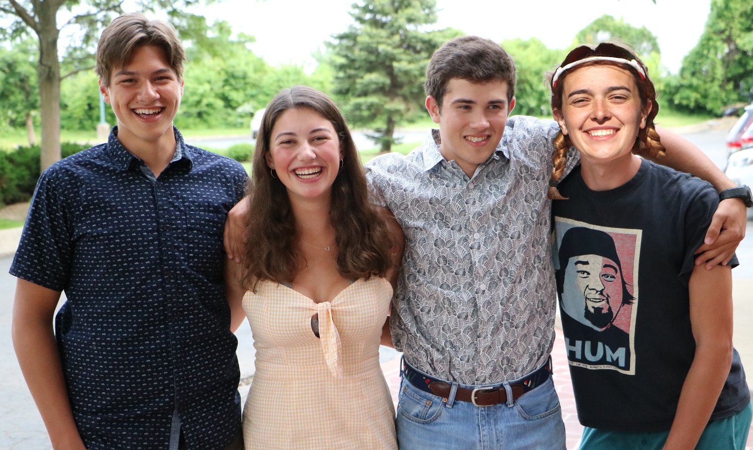 And photoshop Ava into this Senior Picture