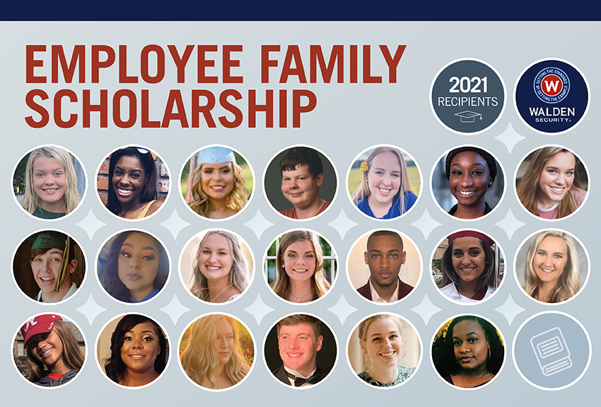 Walden Security | Walden Security Awards Annual Employee Family Scholarship  to Over 20 Recipients