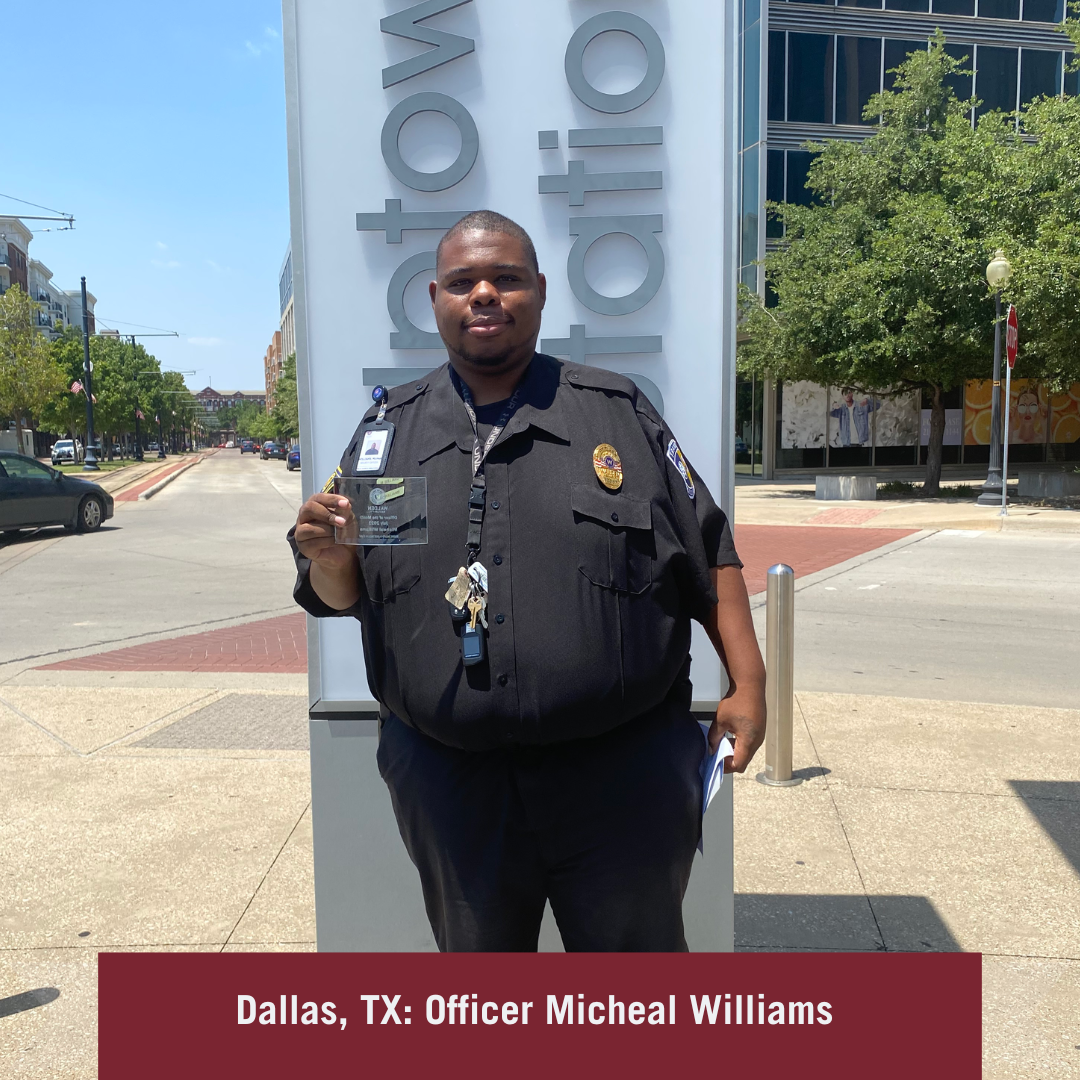 Walden Security Nashville Regional Support Center Walden Security | Walden Security Honors Officer of the Month for July 2023