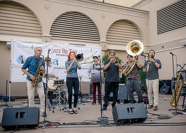 Annual Jazz on Tap fundraiser organized by the CA-Nevada AWWA section, Water For People San Diego Committee