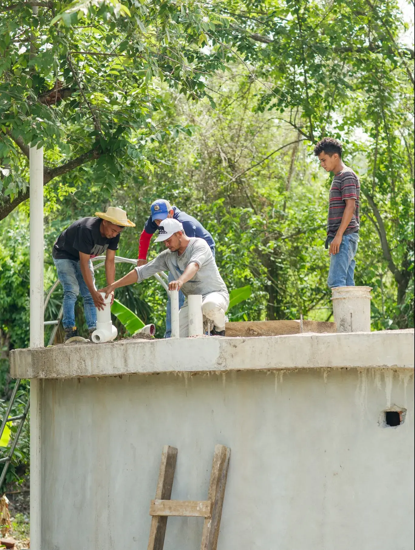acceso al agua saneamiento con water for people
