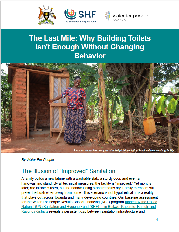 SHF - Sanitation Behavior Change screenshot