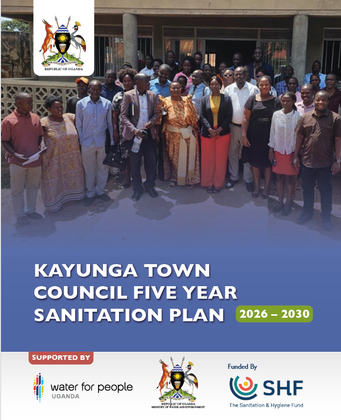 SHF sanitation plan screenshot - kayunga