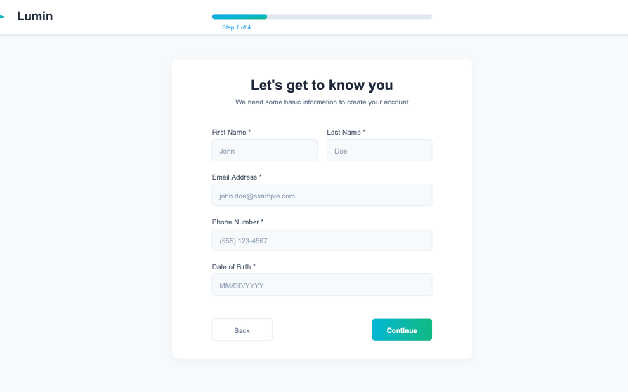 Legacy Onboarding Screen 1