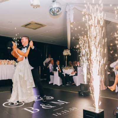 Wedding Indoor Fireworks