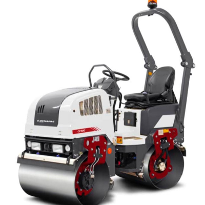 Tandem Vibrating Smooth Drum Rollers