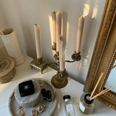 Candles + Candleholders