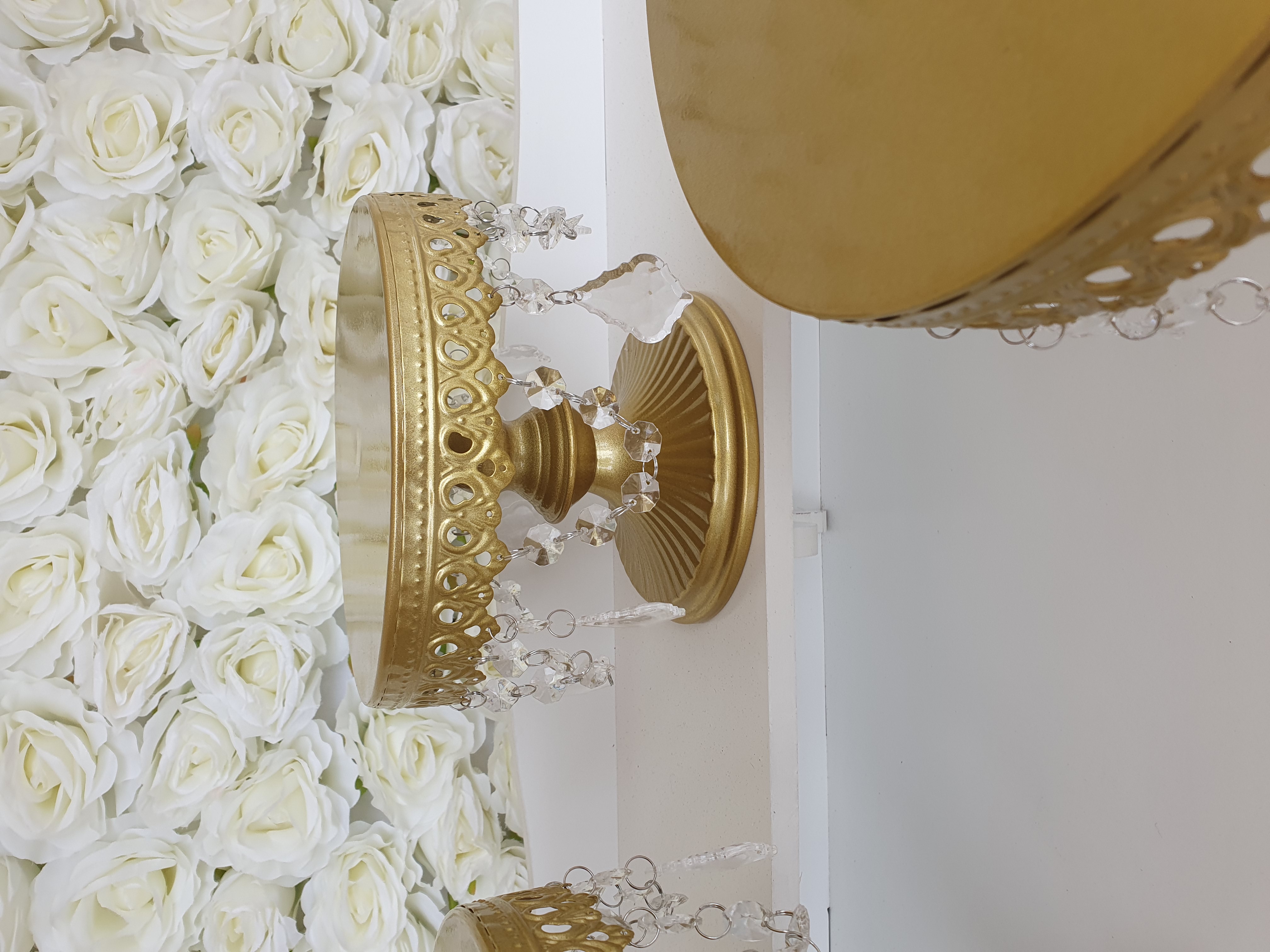 Gold Cake Stands thumbnail 5
