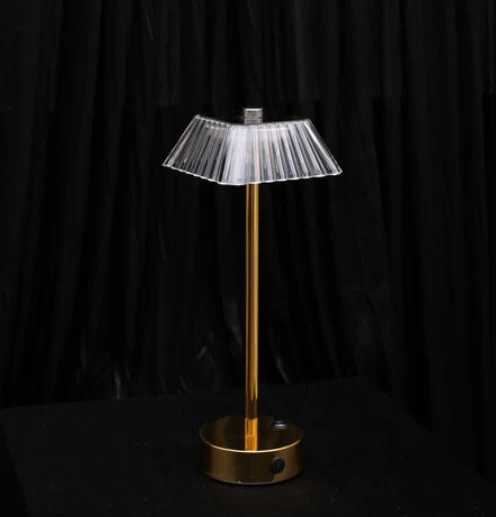 Georgia Luxe LED Gold Accent Lamp