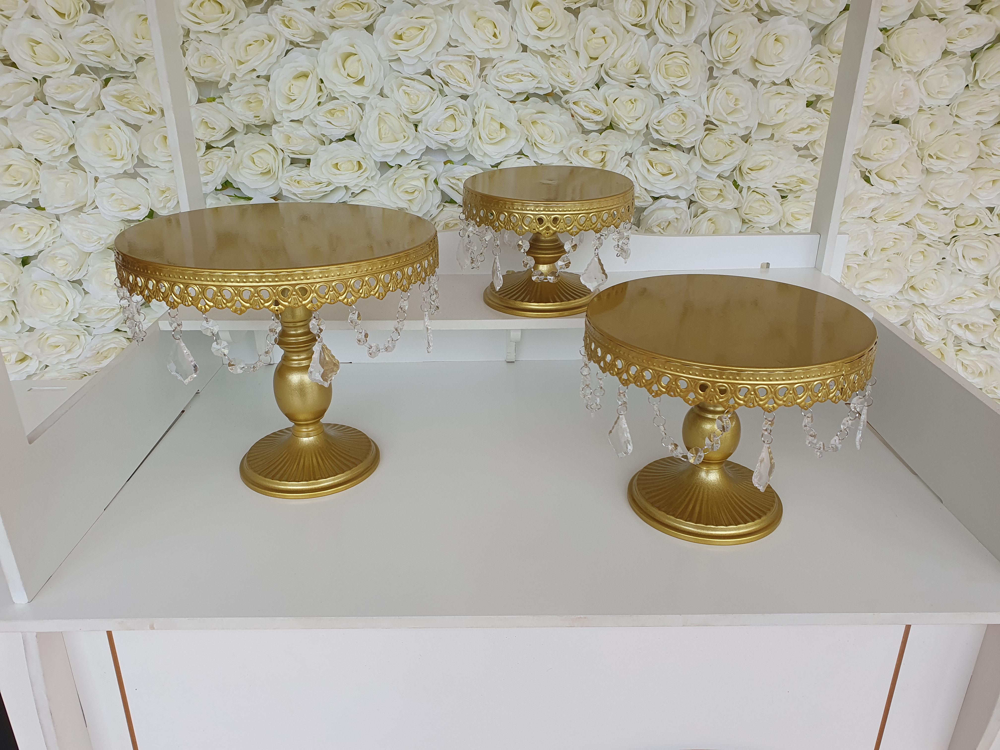 Gold Cake Stands