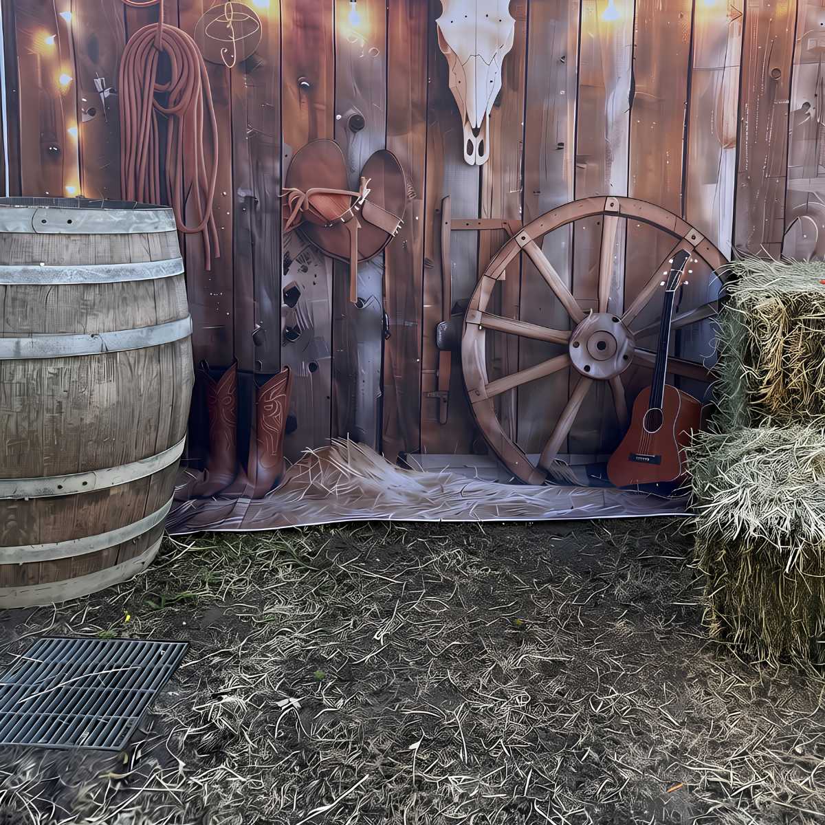 WESTERN WHISKEY BARREL thumbnail 3