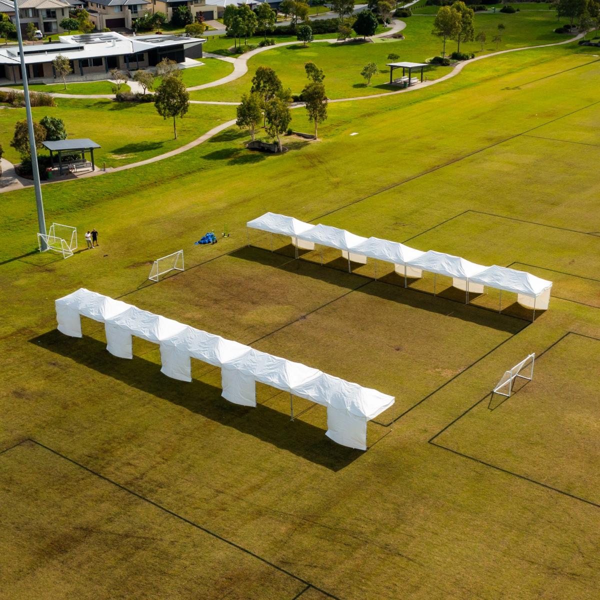Seperate Zoning 30x3m Marquee Hire thumbnail 3