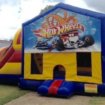 Hot Wheels Large Banner Jumping Castle