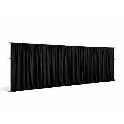 Backdrop - Black Lycra Backdrop Panel - Black (1.5 meter wide x3 meters high)