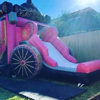 Princess Carriage Jumping Castle thumbnail 4
