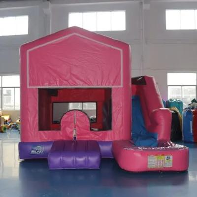 4x5 Pink Slide Jumping Castle
