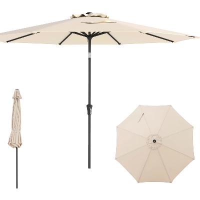 Umbrella Beige Patio Umbrella 3 meters