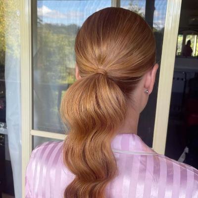 Bridesmaid Hair Up Style thumbnail 4