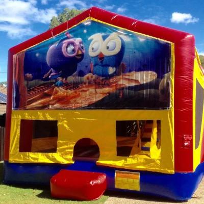 Giggle and Hoot Medium Banner Jumping Castle thumbnail 1