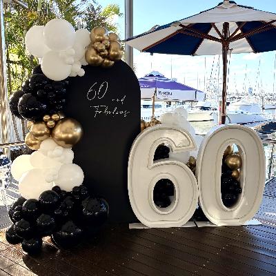 Light Up Numbers and Balloons Package