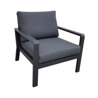 Armchair - Single - Solaris - Black thumbnail 1