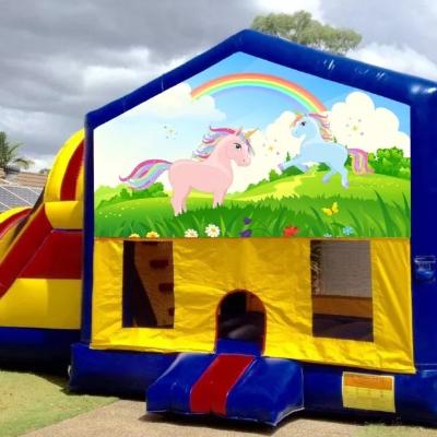 Unicorn Large Banner Jumping Castle