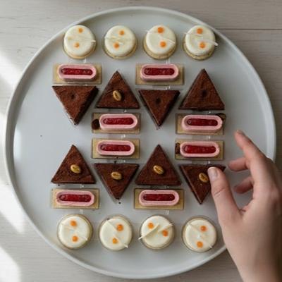 Golden Mini Vegan Dessert Collection – Gluten Free - Dessert Catering thumbnail 1